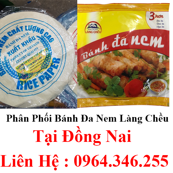 Phân phối bánh đa nem làng Chều tại Đồng Nai