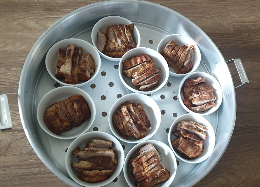 đây là món ăn gần như không thể thiếu trong các ngày lễ quan trọng của cộng đồng dân tộc Tày – Nùng.