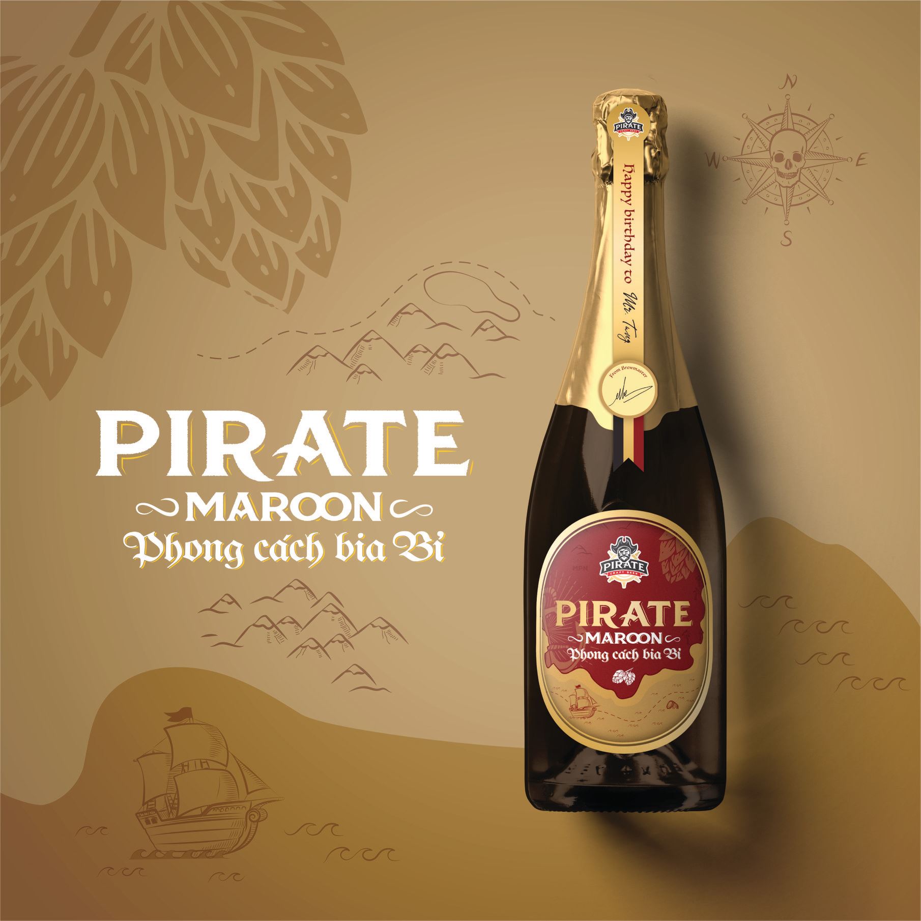 Giá bia thủ công Pirate có đắt không?