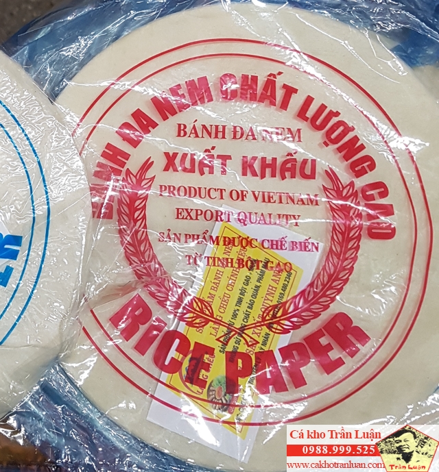 bánh đa nem loại dày