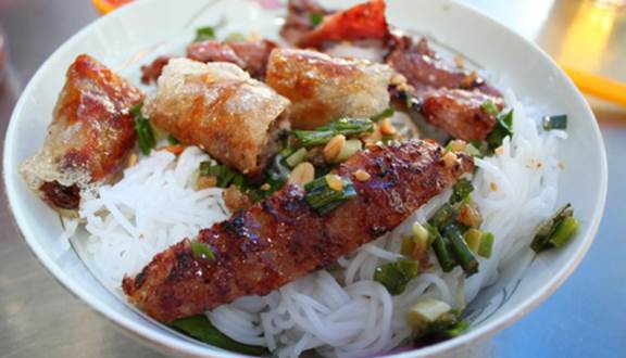 bún nem chả nướng giò